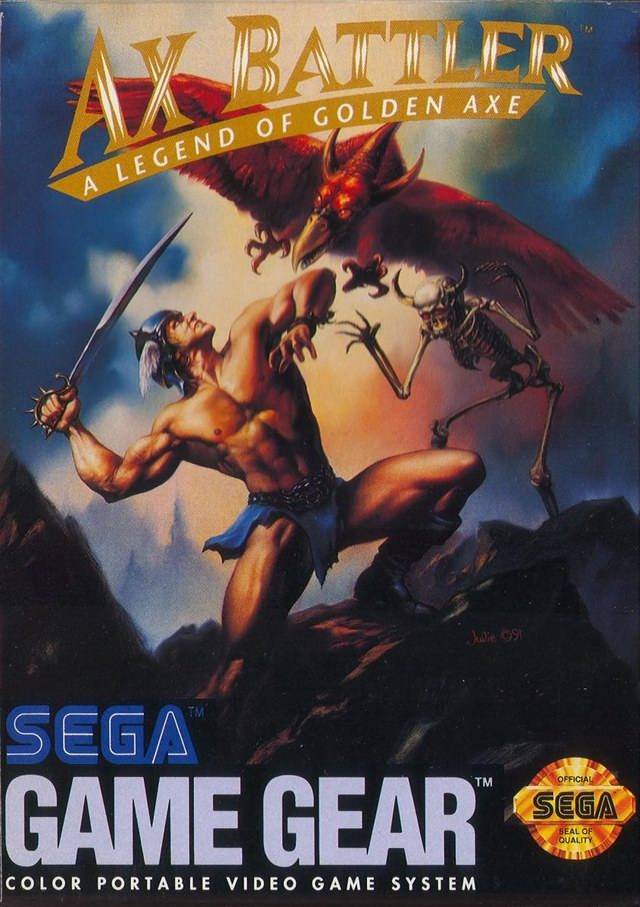 The coverart image of Ax Battler: A Legend of Golden Axe