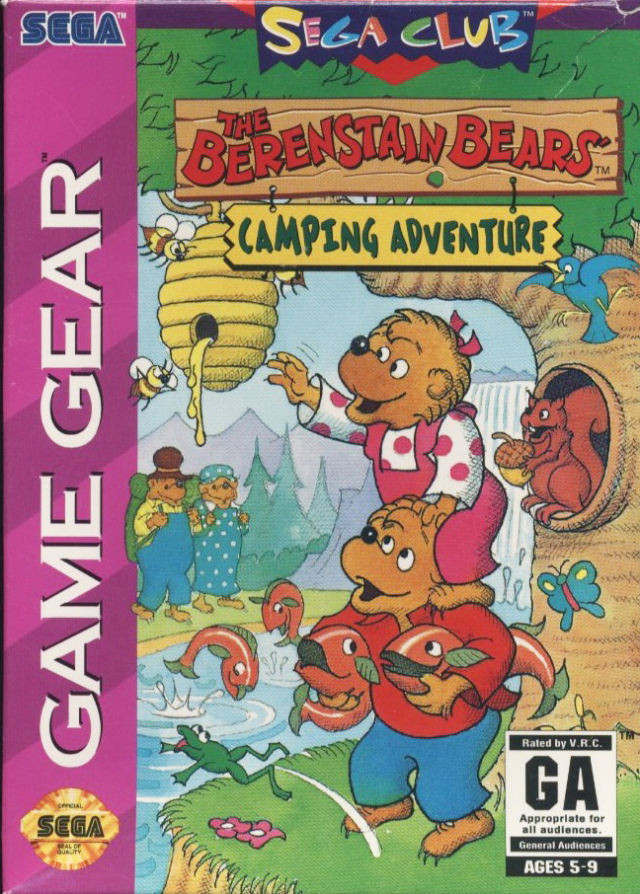 The coverart image of The Berenstain Bears' Camping Adventure