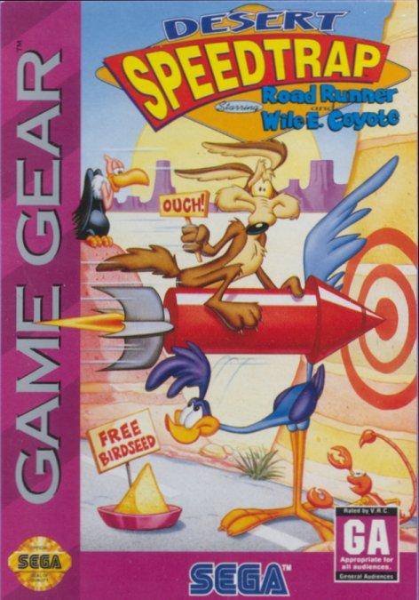 The coverart image of Desert Speedtrap Starring Road Runner and Wile E. Coyote