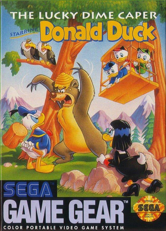 The coverart image of The Lucky Dime Caper Starring Donald Duck