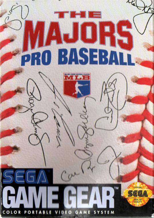 The coverart image of The Majors: Pro Baseball