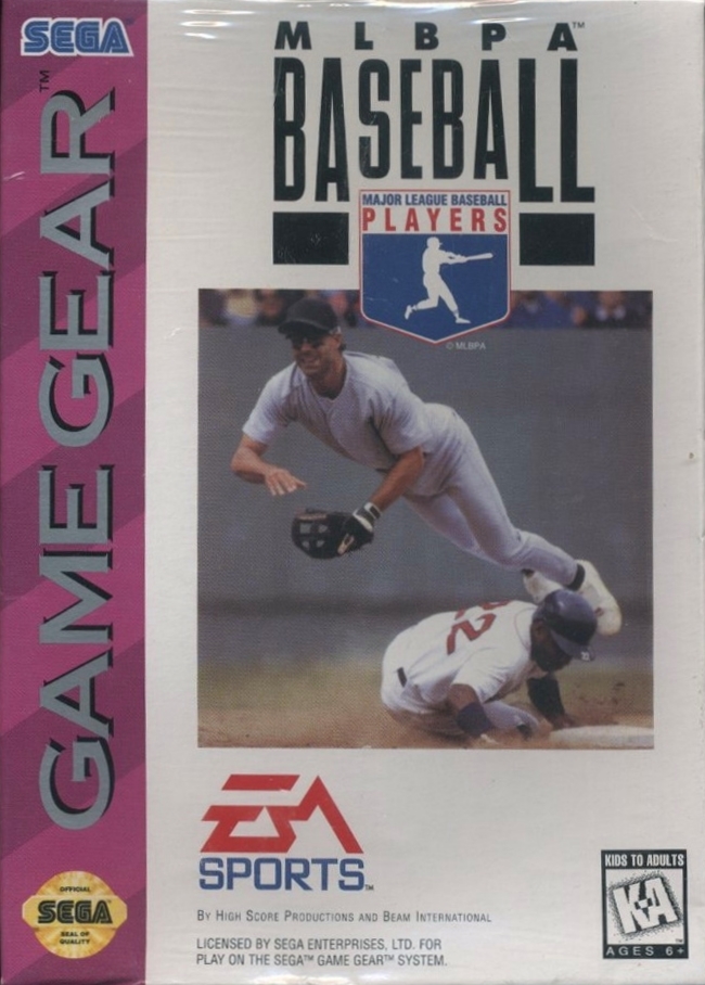 The coverart image of MLBPA Baseball