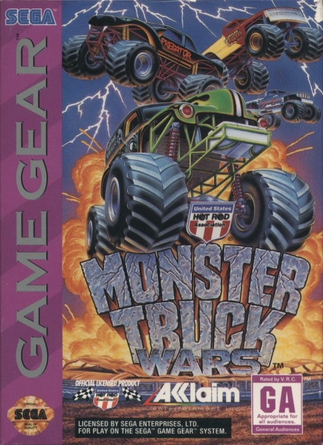 The coverart image of Monster Truck Wars