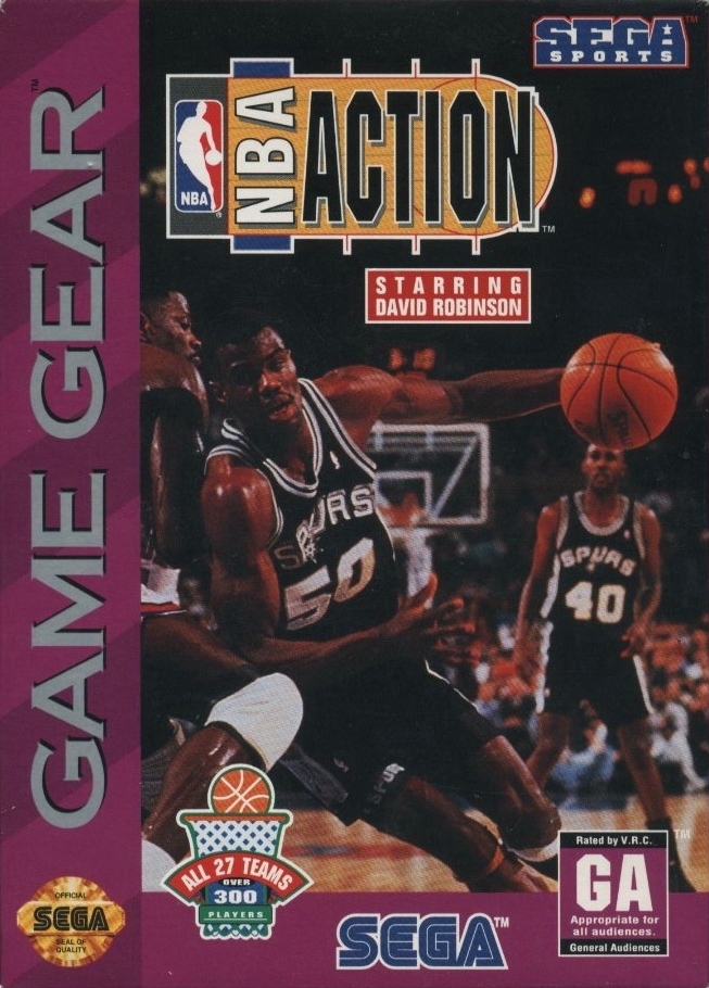 The coverart image of NBA Action Starring David Robinson