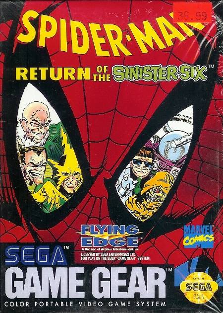 The coverart image of Spider-Man: Return of the Sinister Six