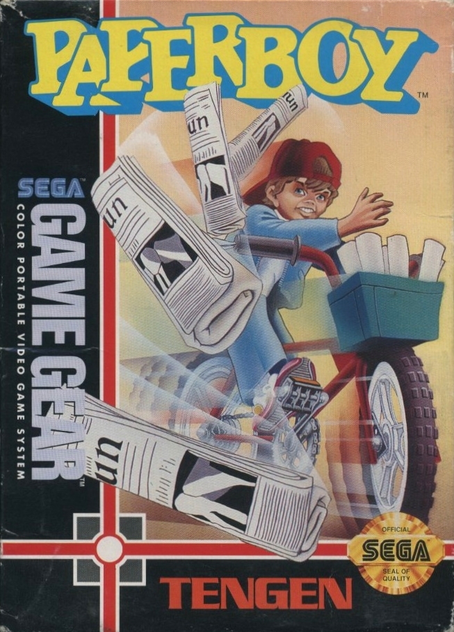 The coverart image of Paperboy