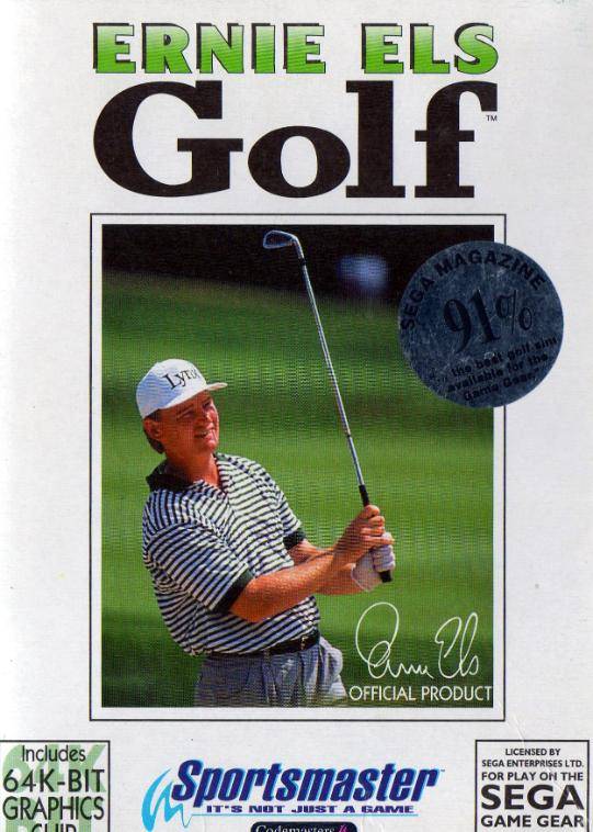 The coverart image of Ernie Els Golf