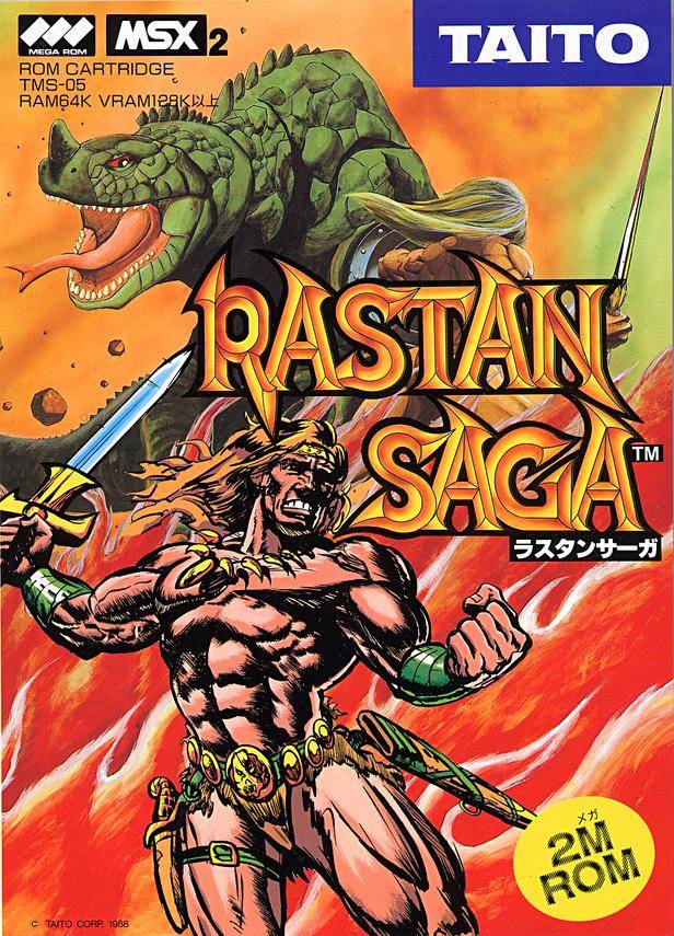 The coverart image of Rastan Saga