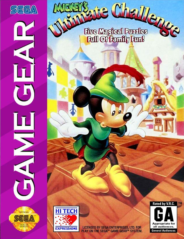 The coverart image of Mickey's Ultimate Challenge
