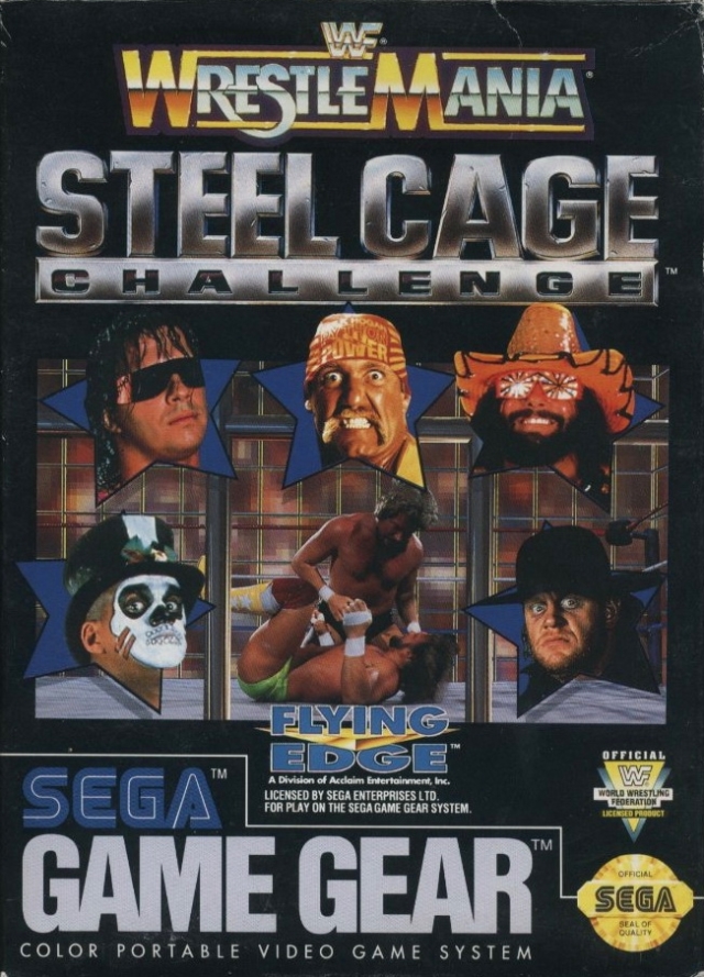 The coverart image of WWF Wrestlemania: Steel Cage Challenge