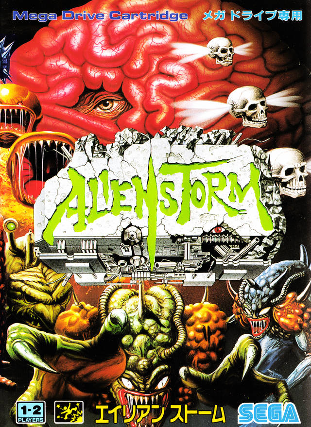The coverart image of Alien Storm