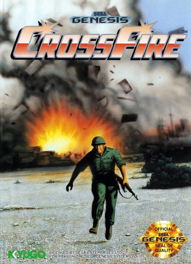 The coverart image of Cross Fire / Super Airwolf