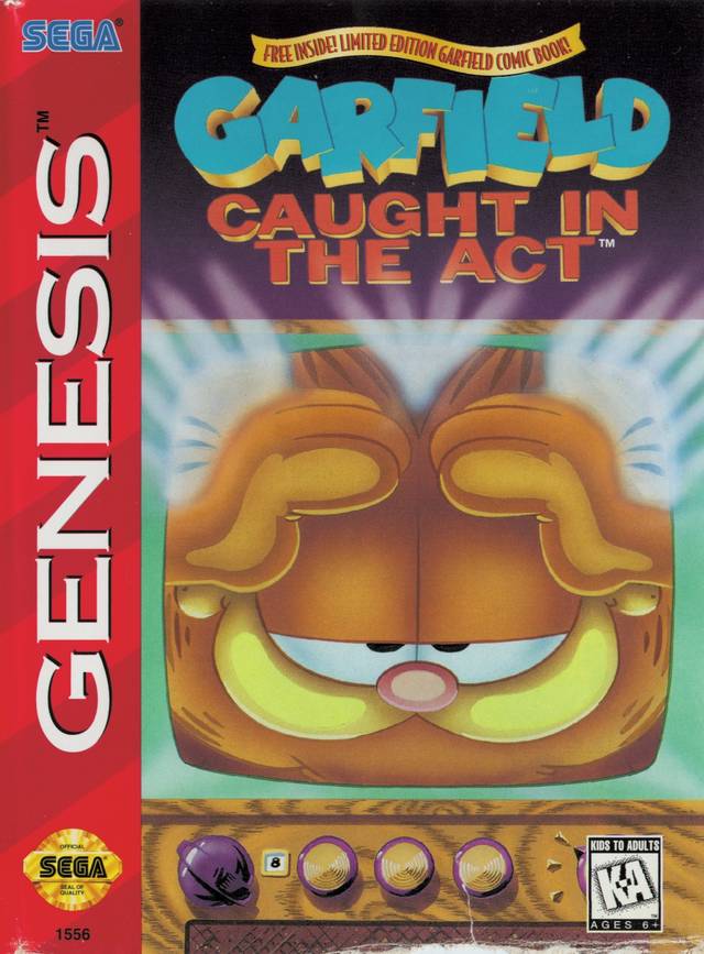 The coverart image of Garfield: Caught in the Act