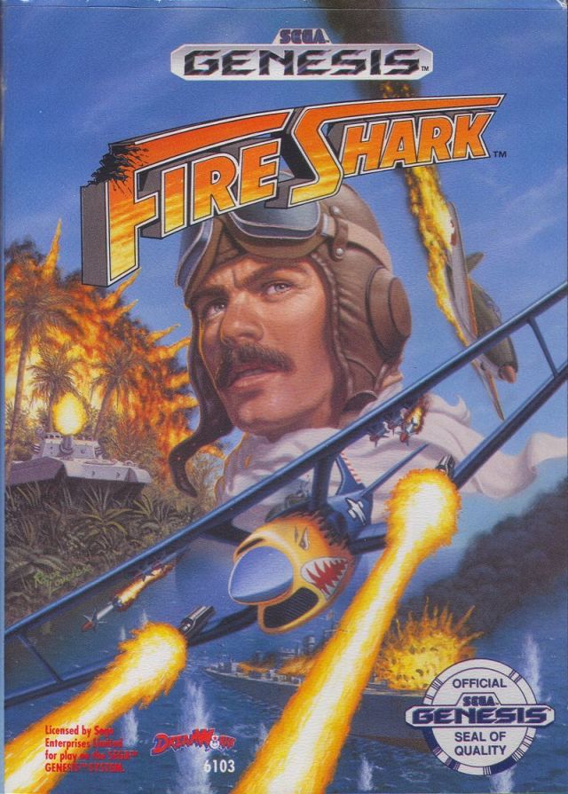 The coverart image of Fire Shark / Same! Same! Same!
