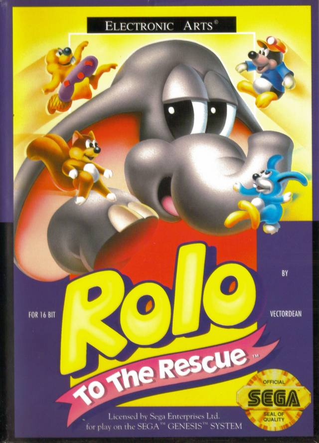 The coverart image of Rolo to the Rescue