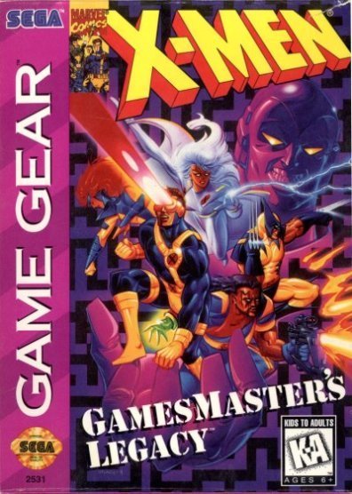 The coverart image of X-Men: Gamemaster's Legacy