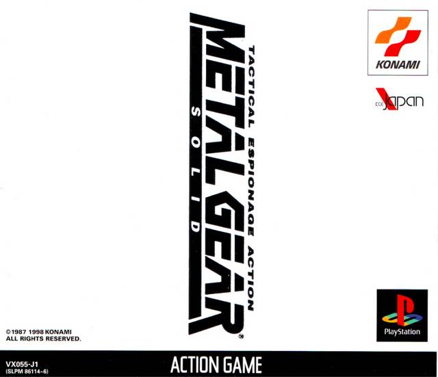 The coverart image of Metal Gear Solid