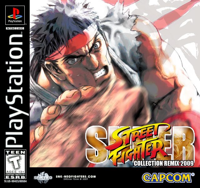 The coverart image of Super Street Fighter Collection: Remix 2009
