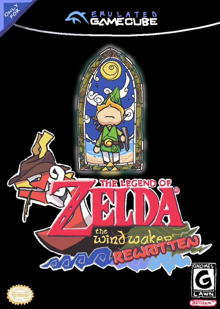 The coverart image of The Wind Waker Rewritten