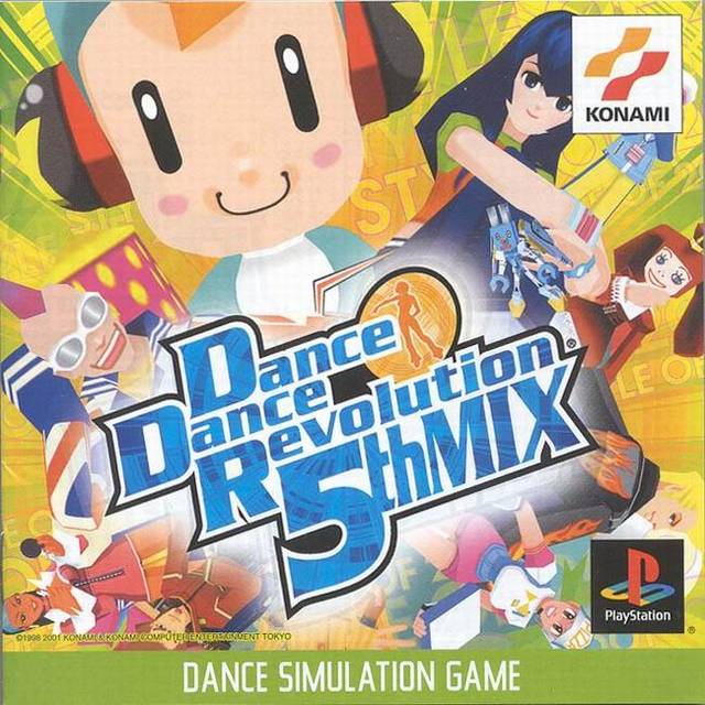 The coverart image of Dance Dance Revolution 5th Mix