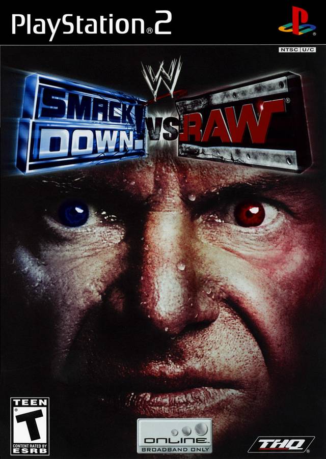 The coverart image of WWE SmackDown! vs. Raw