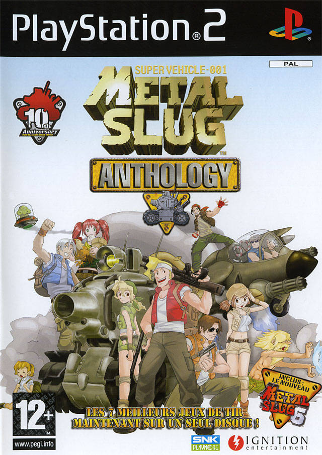 The coverart image of Metal Slug Anthology