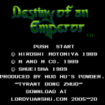 Destiny of an Emperor - Dong Zhuo