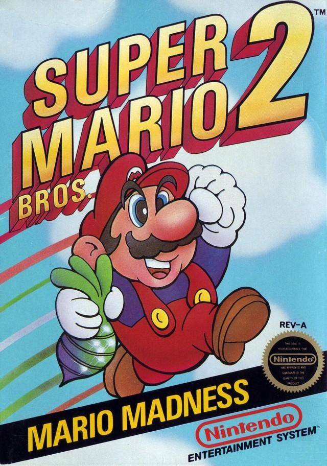The coverart image of Super Mario Bros. 2