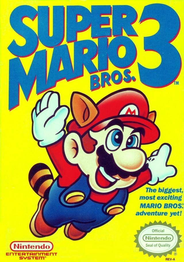 The coverart image of Super Mario Bros. 3