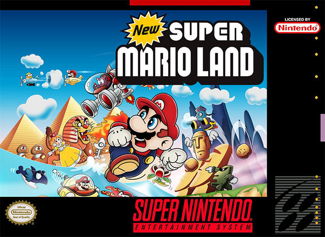 The coverart image of New Super Mario Land