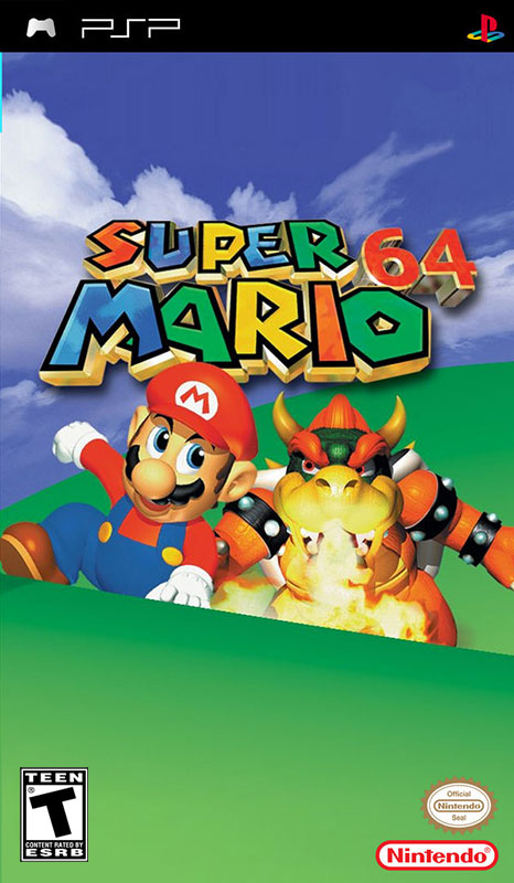 Super Mario 64 (Homebrew) PSP Eboot - CDRomance