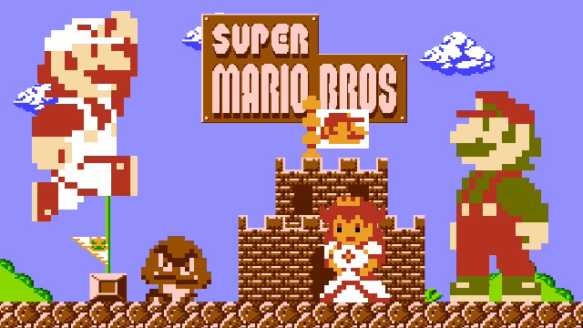The coverart image of Super Mario Bros. Resprited