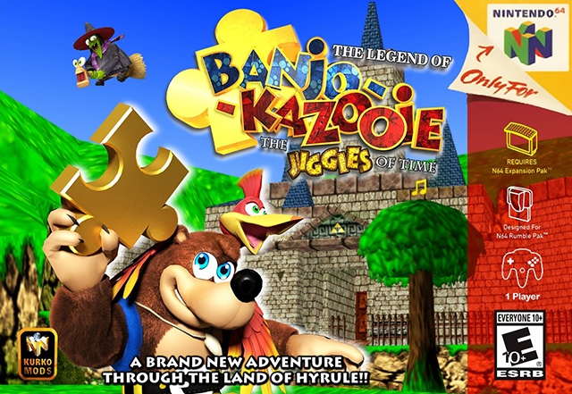 The coverart image of The Legend of Banjo-Kazooie: The Jiggies of Time
