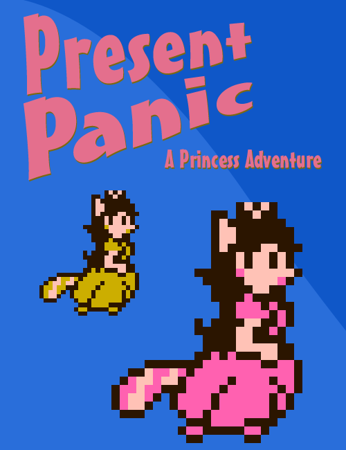 The coverart image of Present Panic: A Princess Adventure