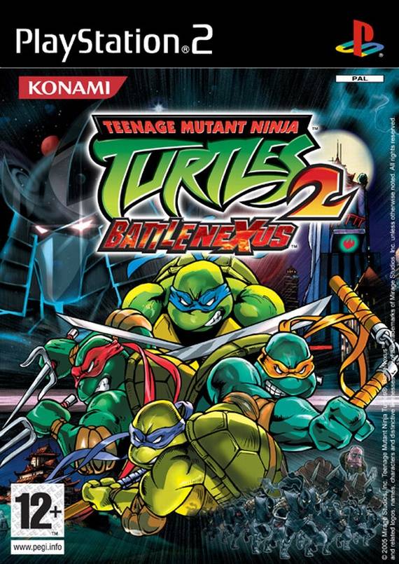 The coverart image of Teenage Mutant Ninja Turtles 2: Battle Nexus
