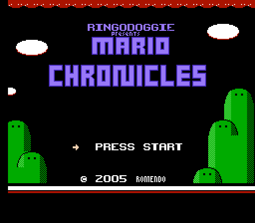 The coverart image of Mario Chronicles