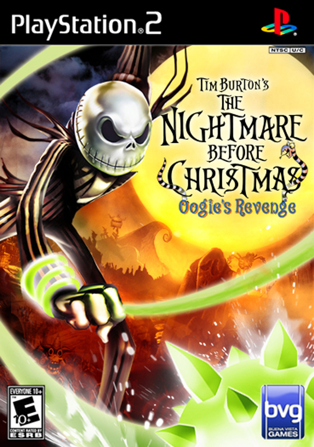 The coverart image of Tim Burton's The Nightmare Before Christmas: Oogie's Revenge