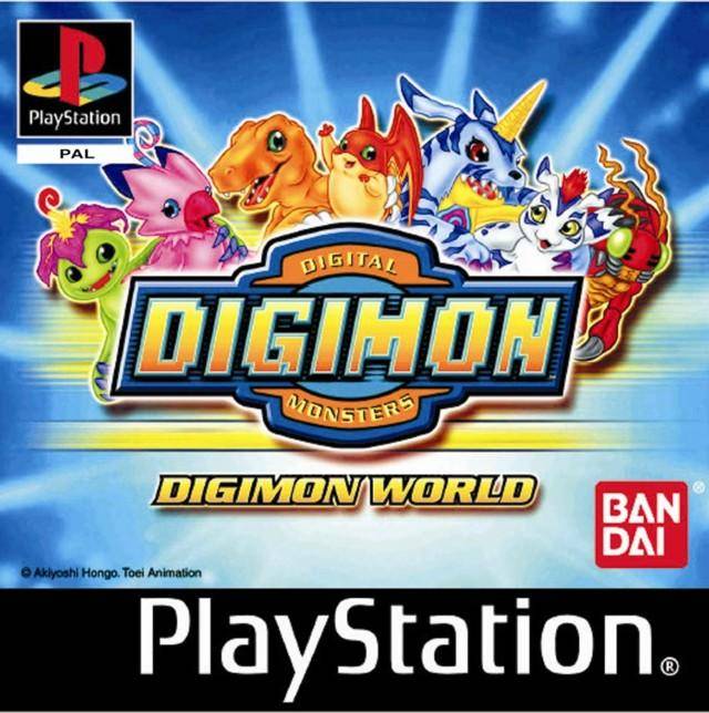 The coverart image of Digimon World