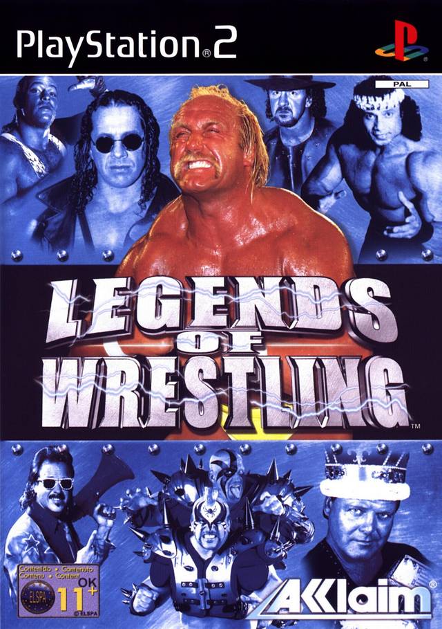 The coverart image of Legends of Wrestling