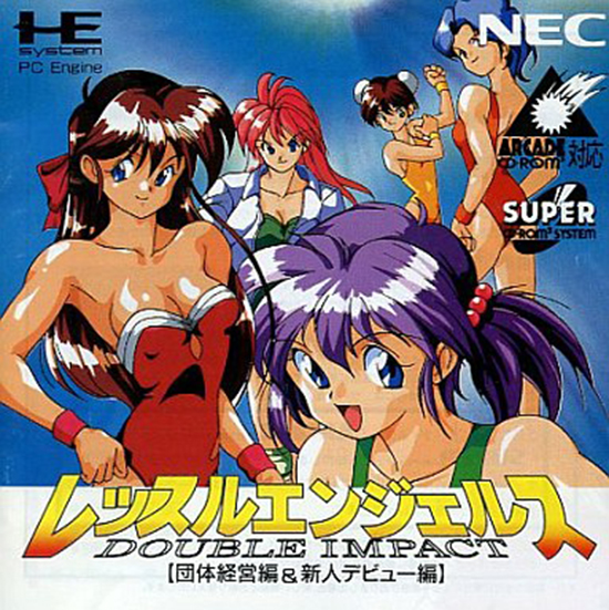 The coverart image of Wrestle Angels: Double Impact