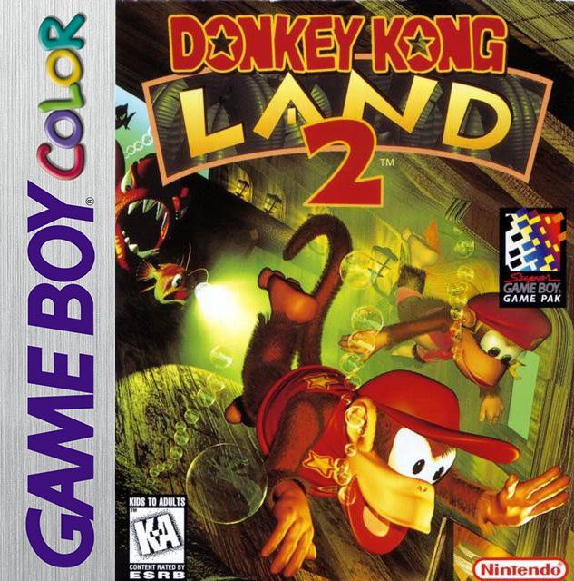 The coverart image of Donkey Kong Land 2: GBC Edition