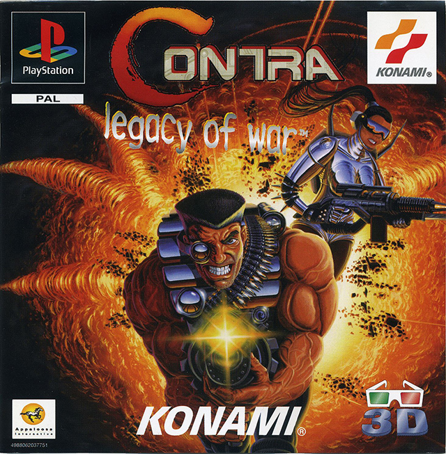 The coverart image of Contra: Legacy of War
