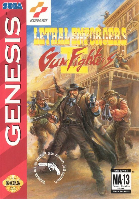 The coverart image of Lethal Enforcers II: Gun Fighters