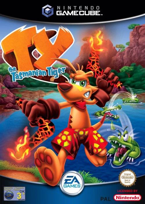The coverart image of TY the Tasmanian Tiger