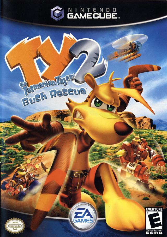 The coverart image of TY the Tasmanian Tiger 2: Bush Rescue