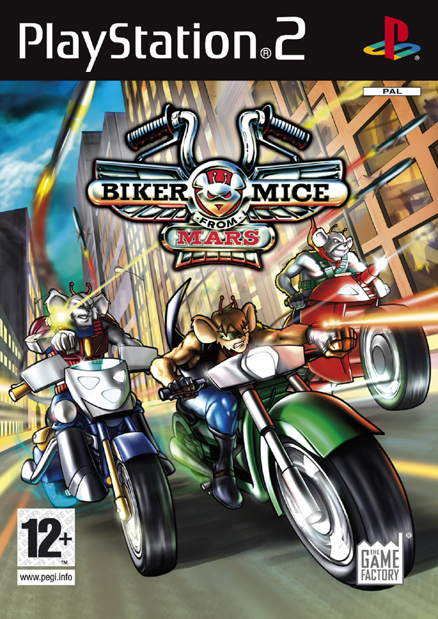 The coverart image of Biker Mice from Mars