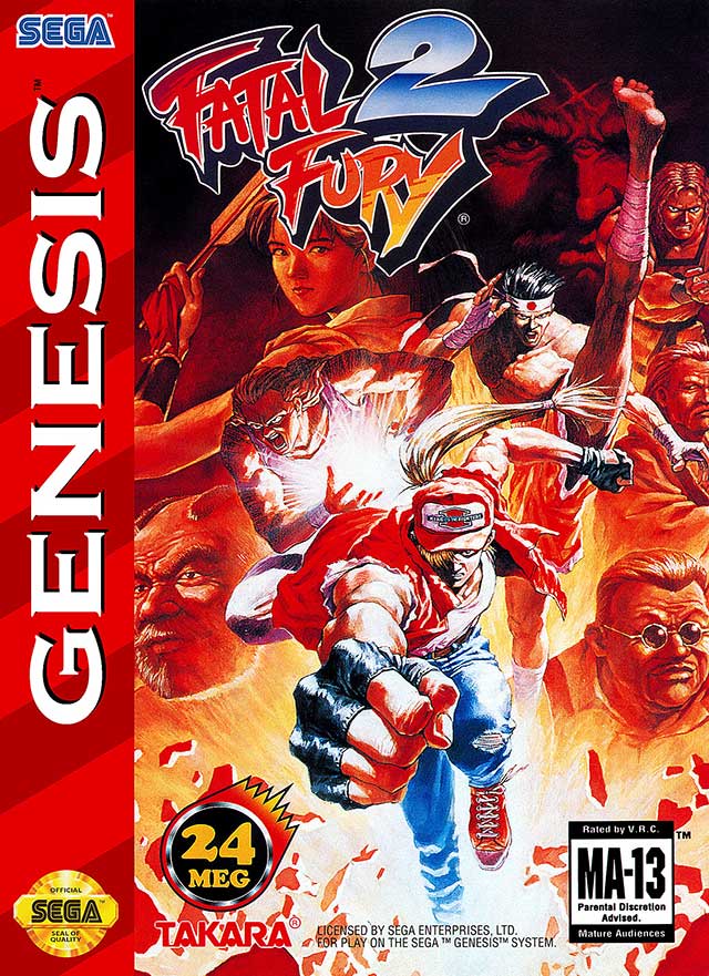 The coverart image of Fatal Fury 2: Enhanced Colors