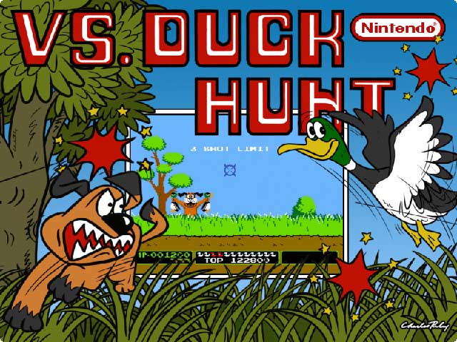 The coverart image of Vs. Duck Hunt: LCD MOD