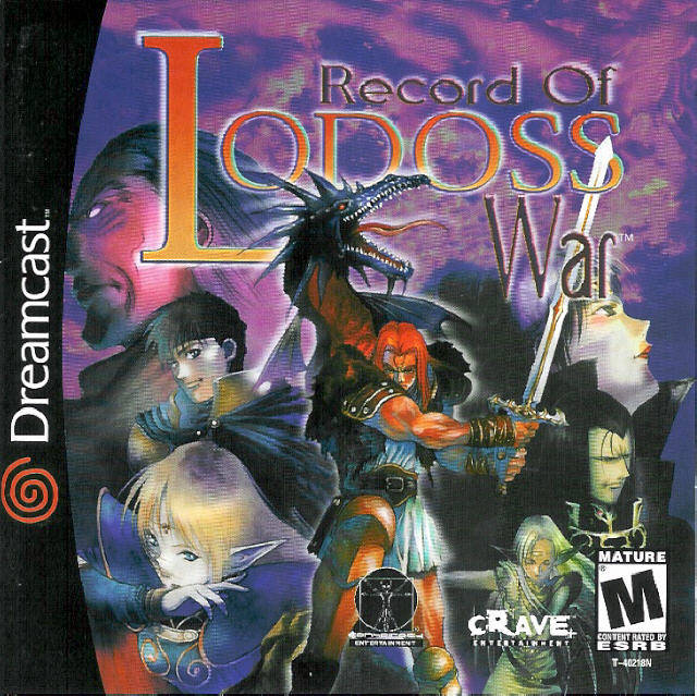 The coverart image of Record of Lodoss War