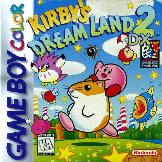 The coverart image of Kirby's Dream Land 2 DX